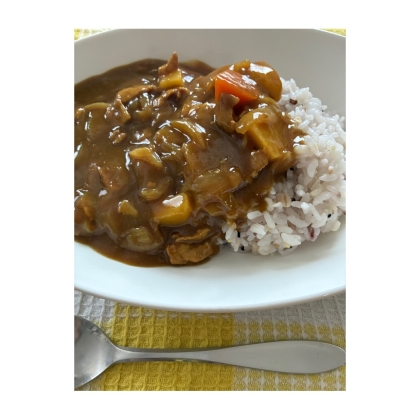 我が家の王道カレーライス♪寝かせなくても美味しい♪