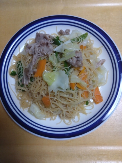 焼きビーフン♪