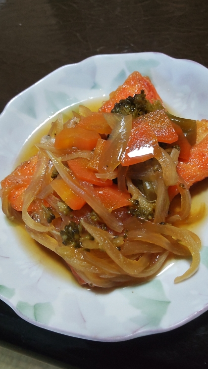 鯖の野菜あんかけ
