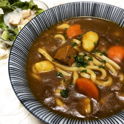 簡単に美味しくできました(^^)またカレーが残った時には作りたいと思います☆