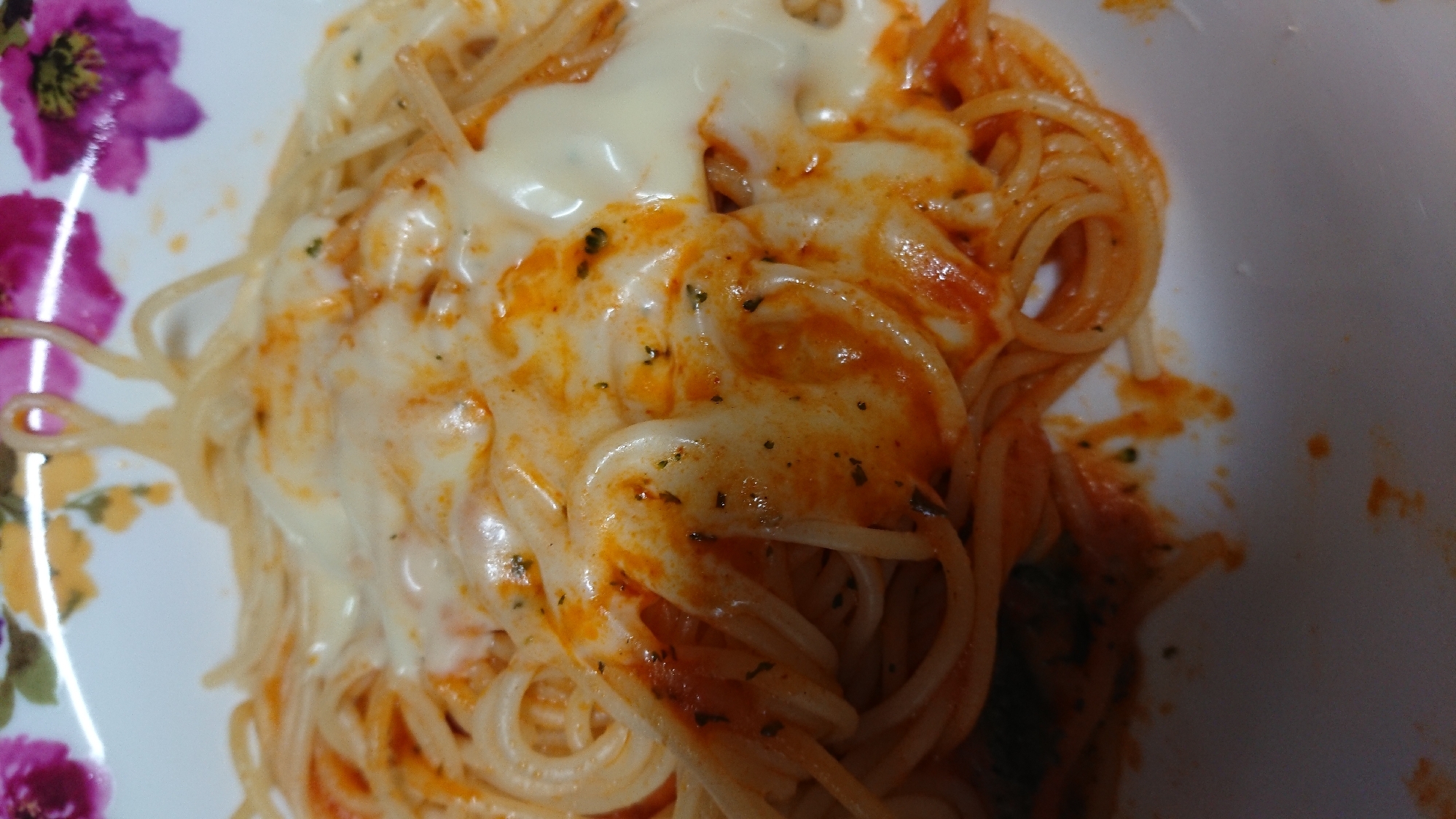 チーズトマトスパゲティ