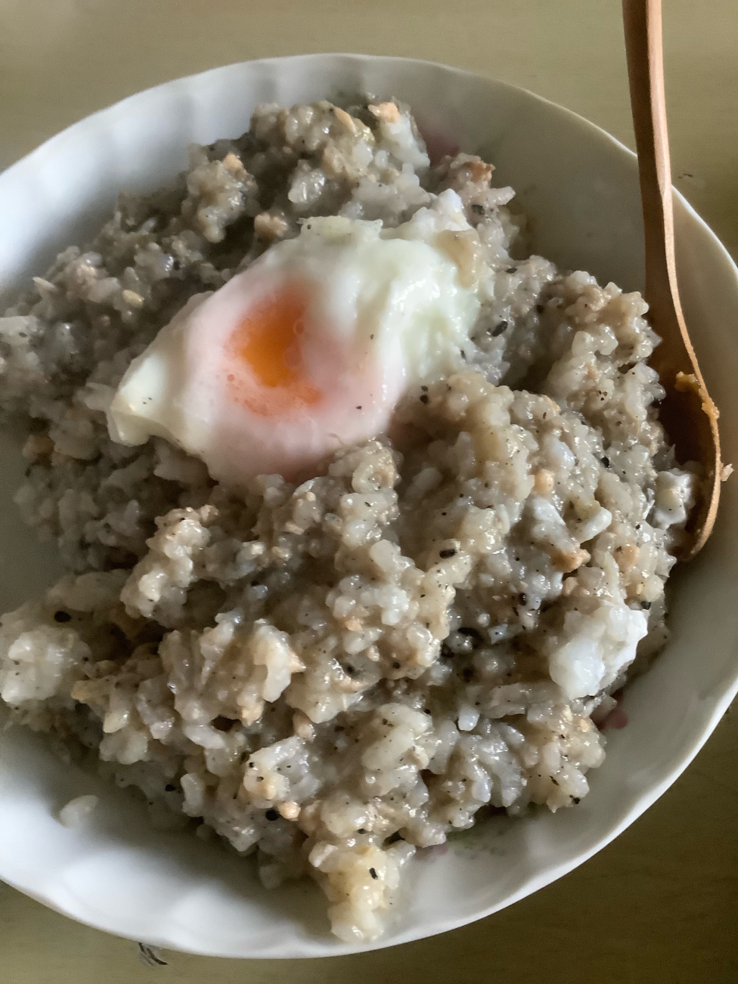 ☆しらす鮭フレーク胡麻卵ご飯☆