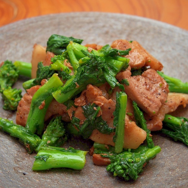 コクうま 豚バラと菜の花のバター炒め レシピ 作り方 By 鶏のから揚げ 楽天レシピ コクうま 豚バラと菜の花のバター炒め レシピ 作り方 By 鶏のから揚げ 楽天レシピ