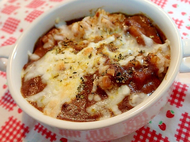 余ったカレーで カレードリア レシピ 作り方 By ぷ みぃまま 楽天レシピ