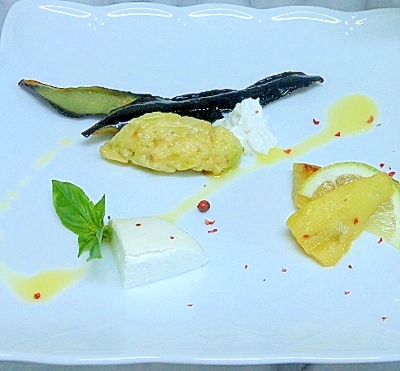 オードブル　茄子のパルミジャーノ＆リコッタチーズ