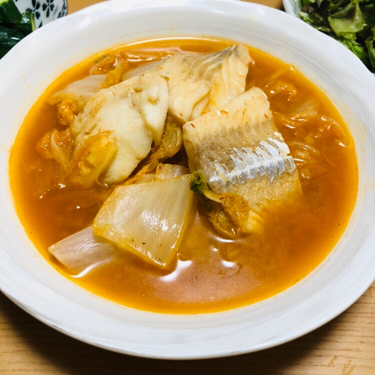 鱈と白菜の辛鍋
