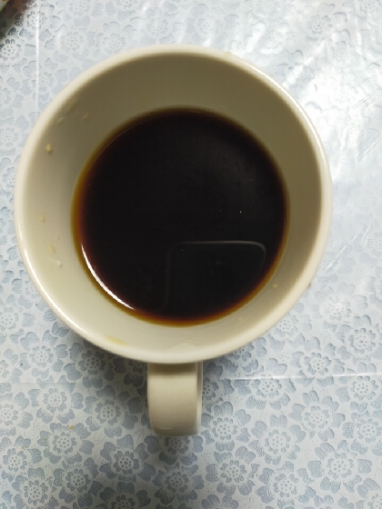 コーヒーにブルーベリーいれて眼に良さそう(´>ω∂`)☆٩(ˊᗜˋ*)و♪美味しかったですヾ(´∇｀)ﾉ