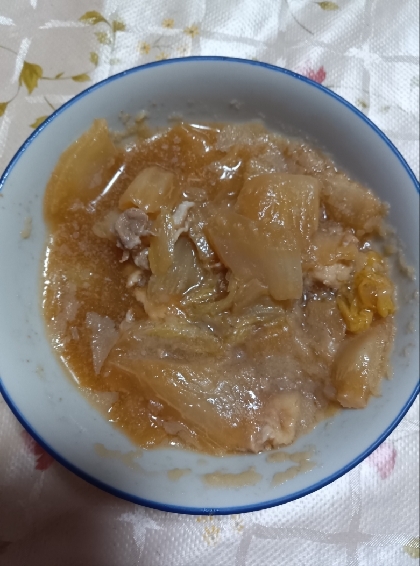 節約☆簡単☆白菜と豚肉の中華あんかけ