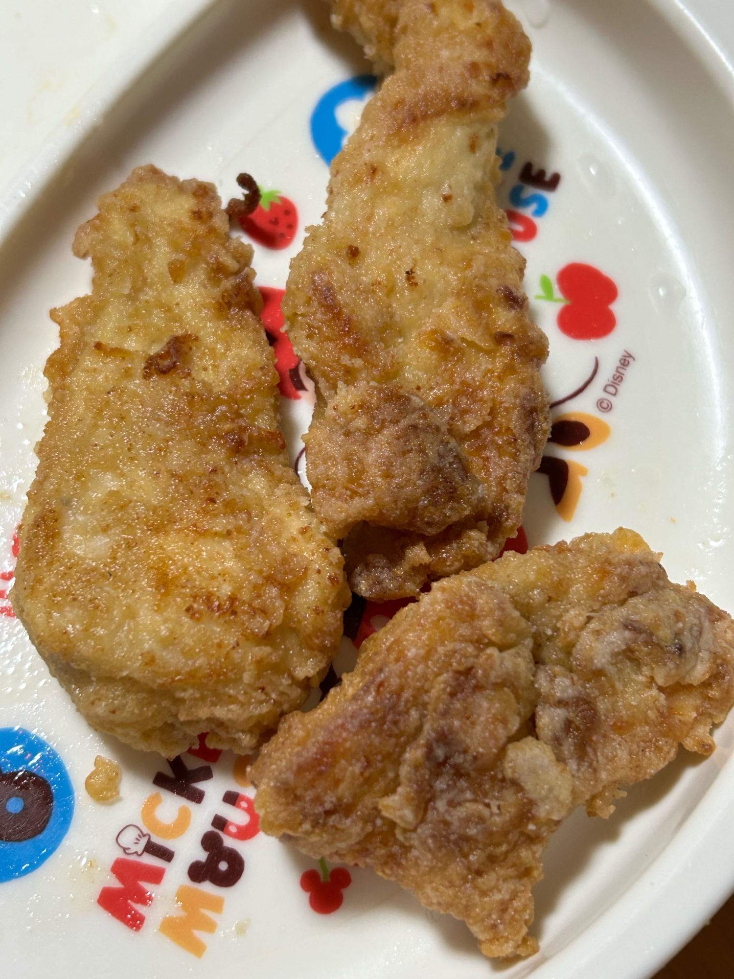 鶏胸肉でもしっとり⭐️骨なしフライドチキン