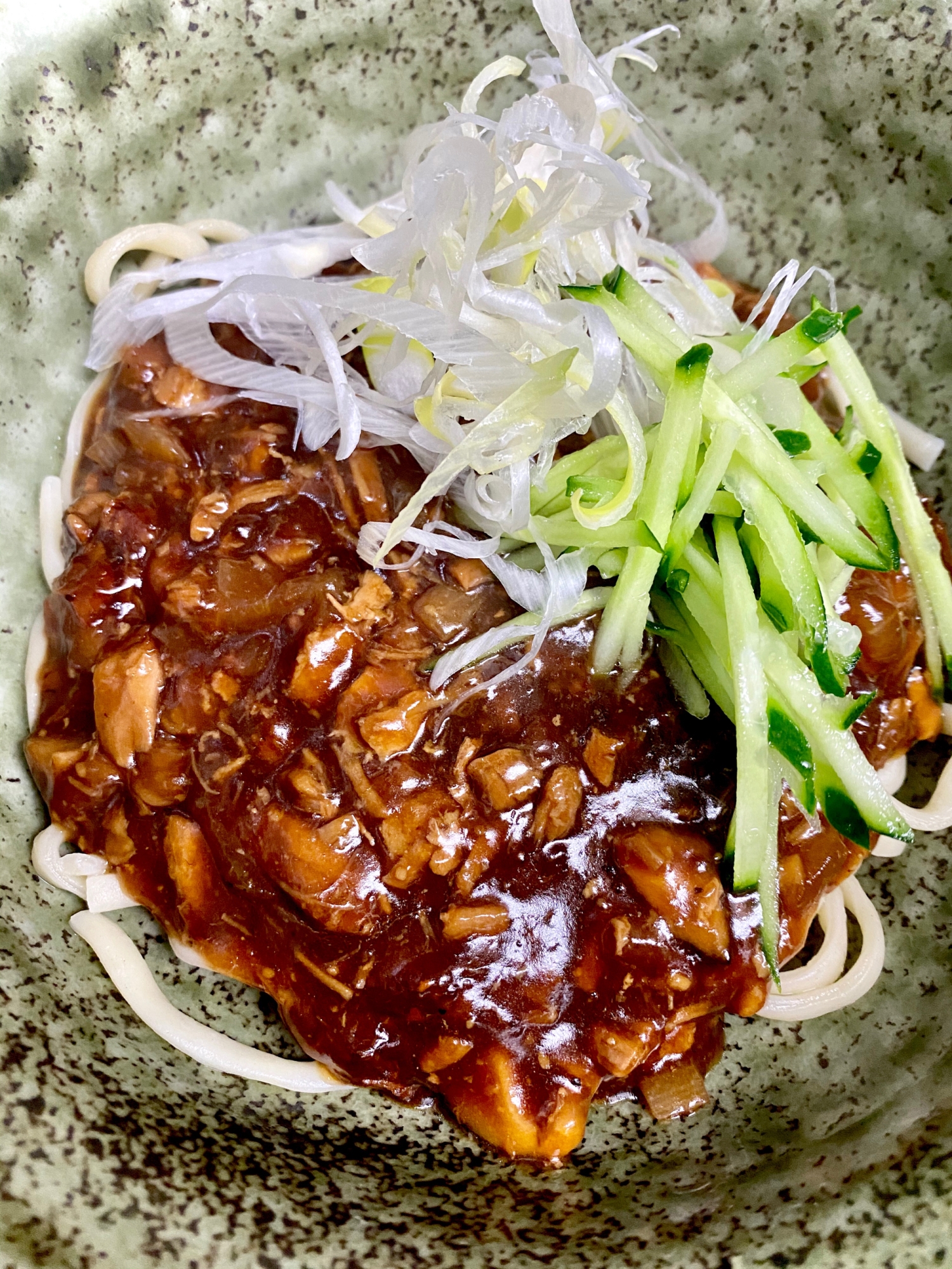 賄い!ラフテー入り沖縄炸醤麺!