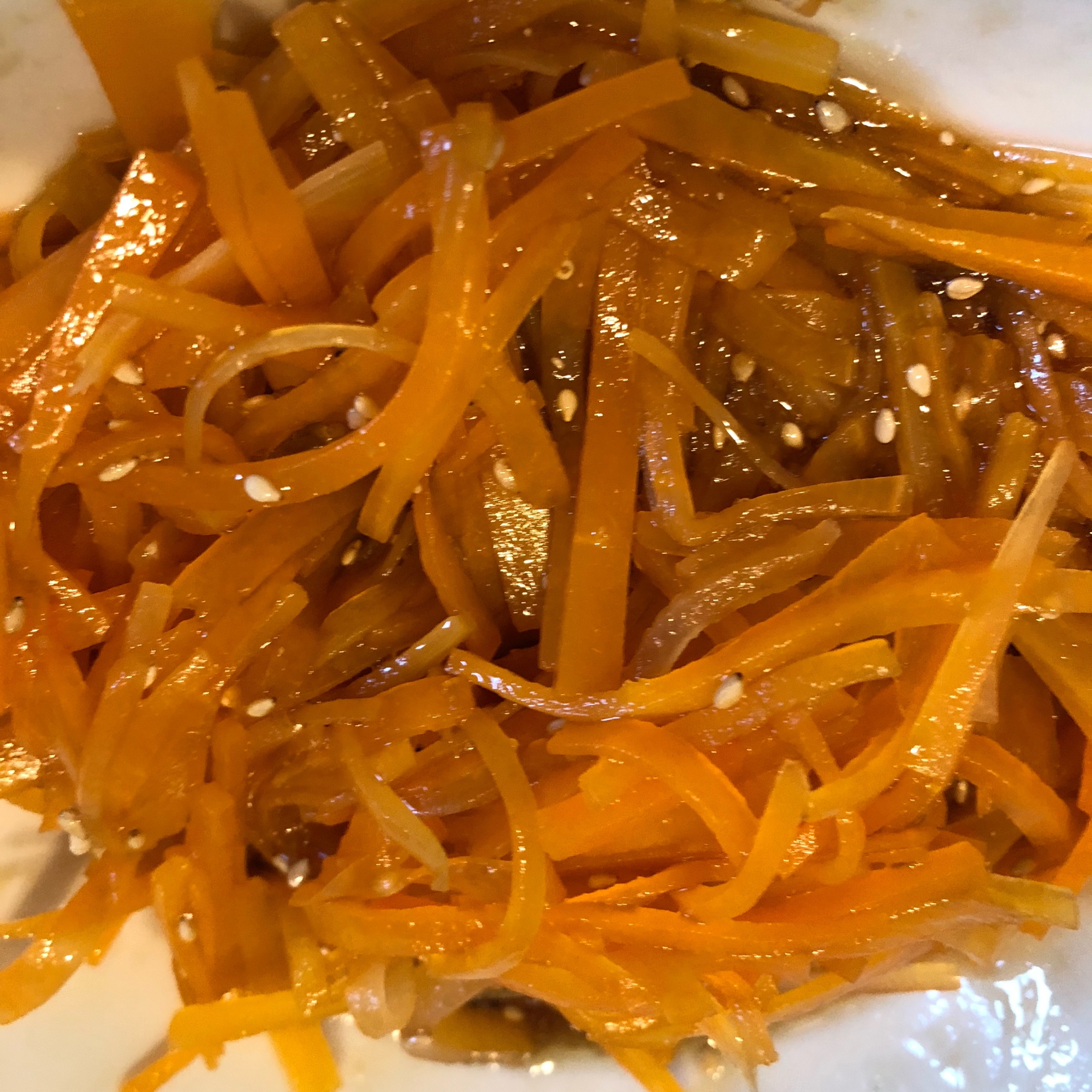 簡単なのに本格!人参のナムル