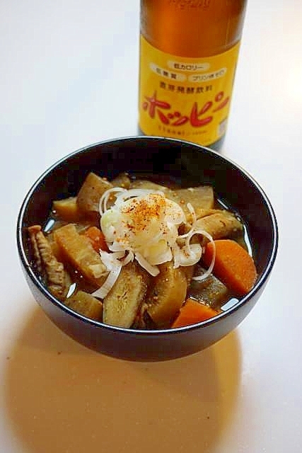 ホッピーをグビグビやるには《コレ》！もつ煮込み