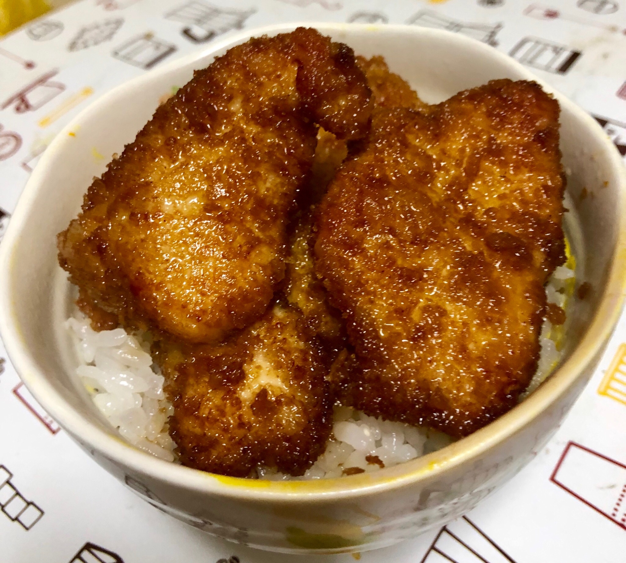 ジューシー☆ソースカツ丼