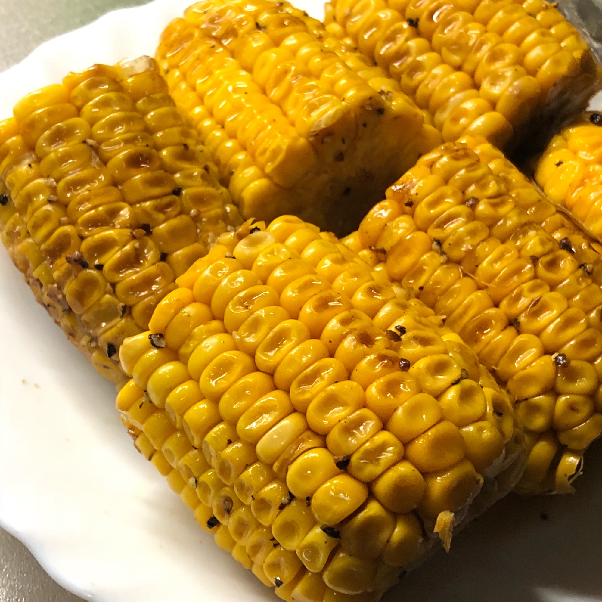 真空パックのとうもろこしを屋台風に レシピ 作り方 By みるっきー 楽天レシピ