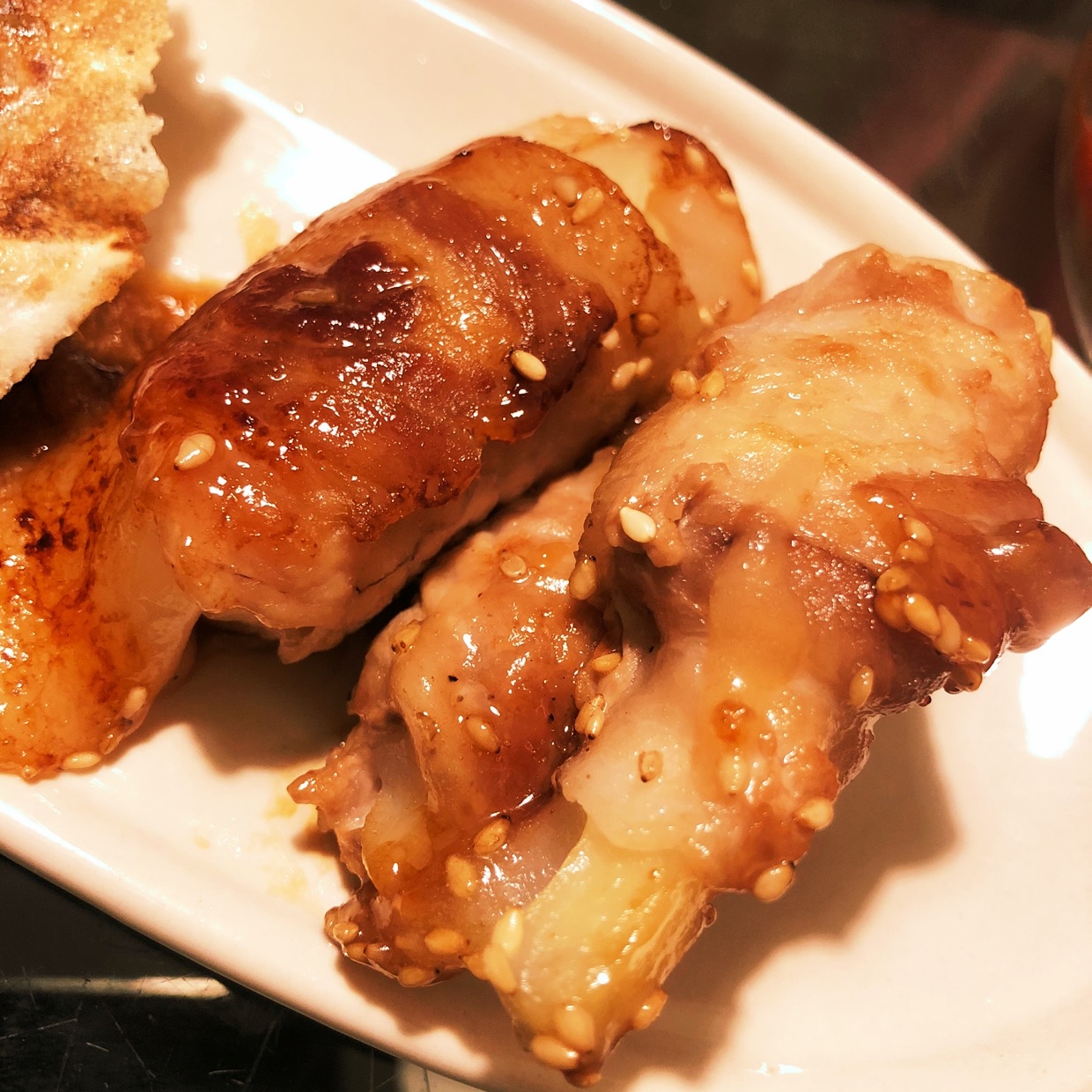 (餅リメイク) 餅のモチモチ肉巻き