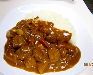 残暑厳しき今日この頃　レンジでシーフードカレー