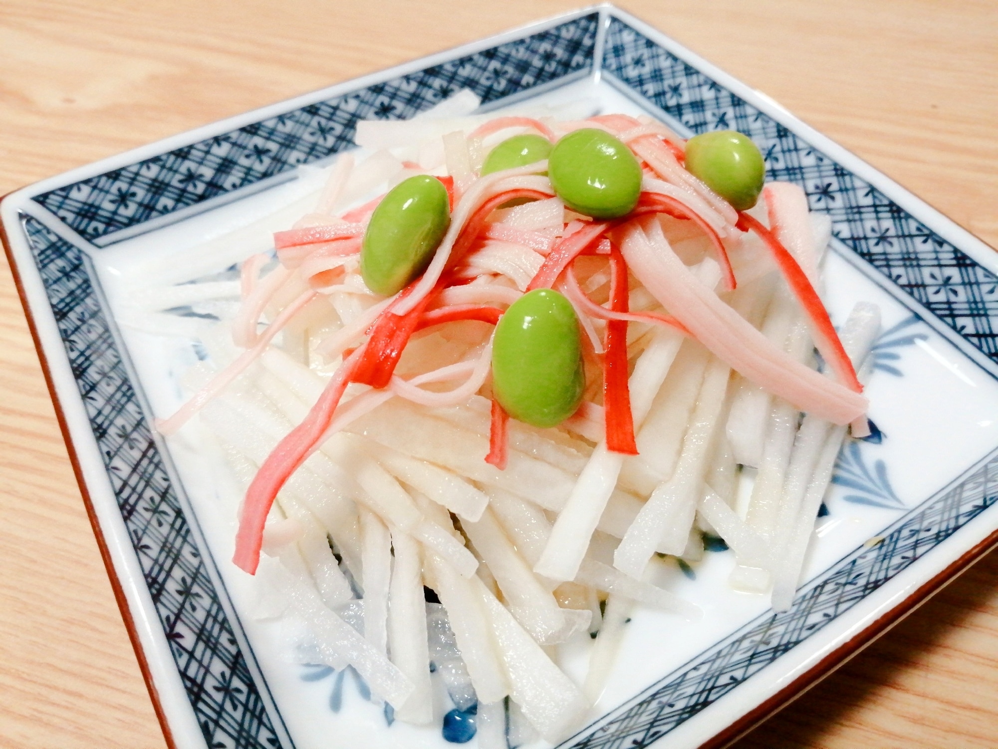 カニサラダ 大根とカニカマと枝豆のサラダ レシピ・作り方 by はじゃじゃ - 楽天レシピ
