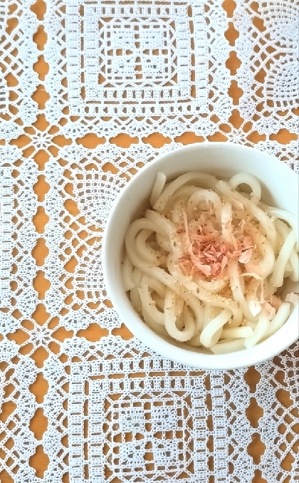 髪に良さそうなぶっかけうどん