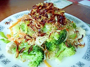 インスタント麺で！焼き（蒸し）ラーメン