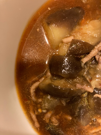 シンプルでめちゃ旨な味付け♡麻婆茄子！