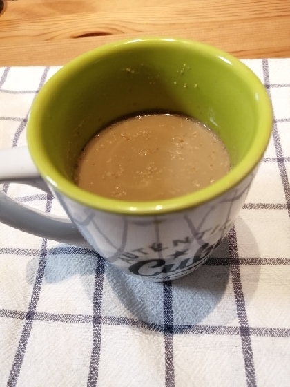 ごま きなこ 豆乳のコーヒー