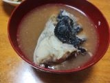 黒鯛のあら汁(潮汁)