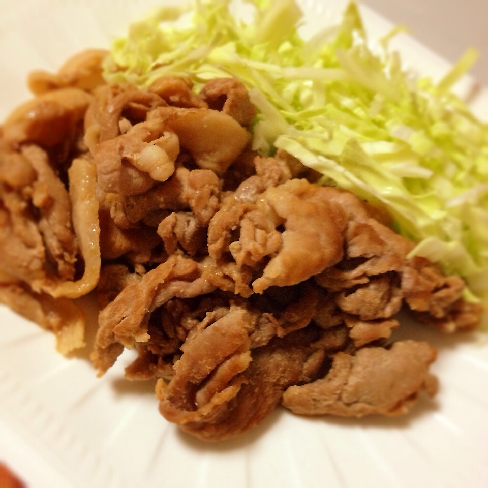 お弁当にも♡豚肉の生姜焼き