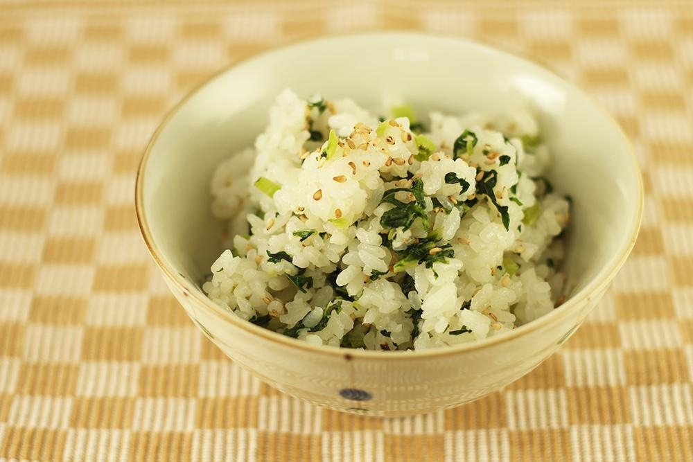チキナー(からし菜)入り混ぜご飯