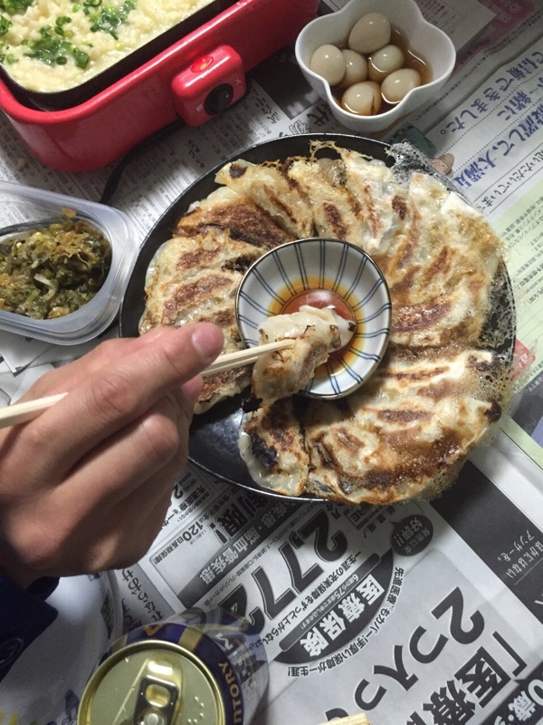 旦那絶賛!我が家の餃子☆