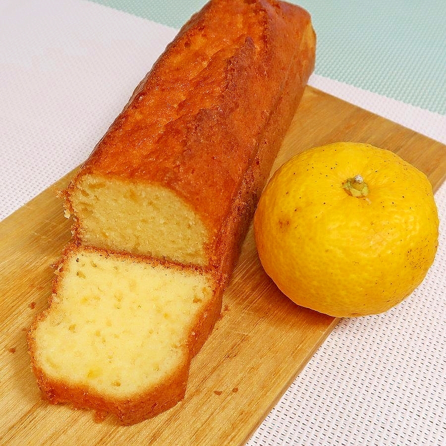 柚子ジャム・パウンドケーキ☆冬のパウンドケーキ