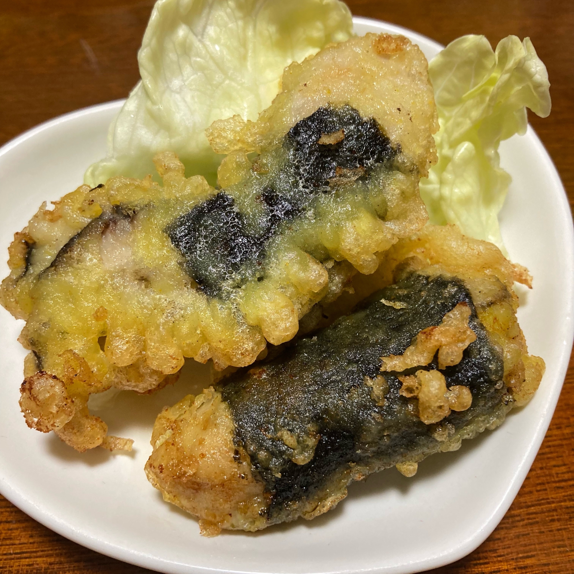 コストコ素材《牡蠣の天ぷら》