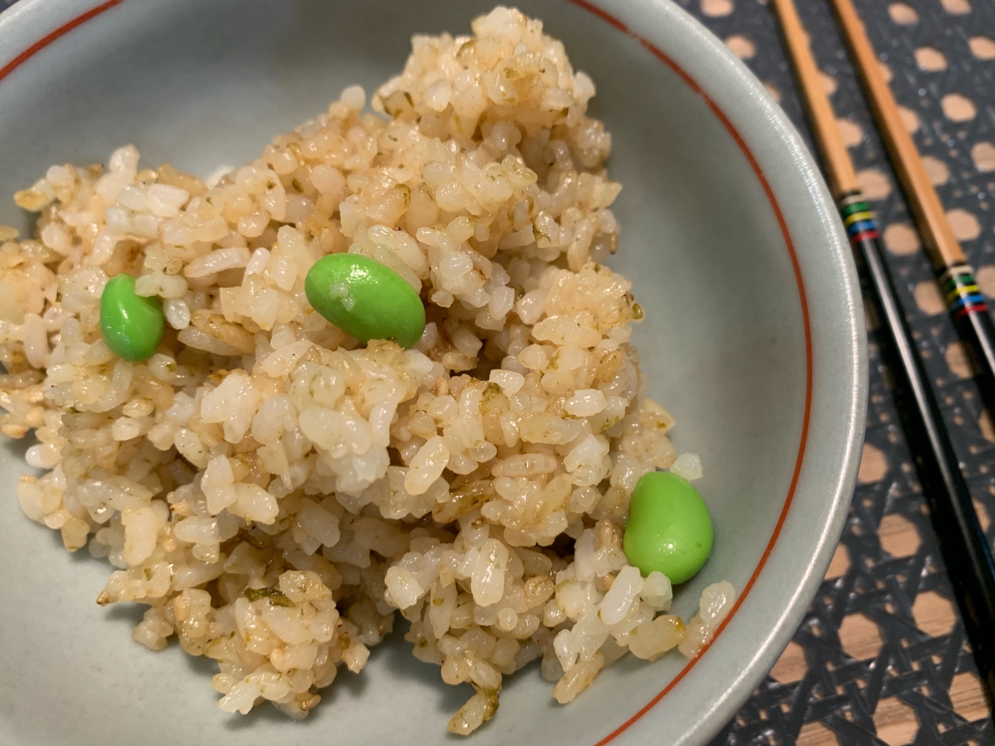 混ぜるだけ！磯の香りの混ぜご飯