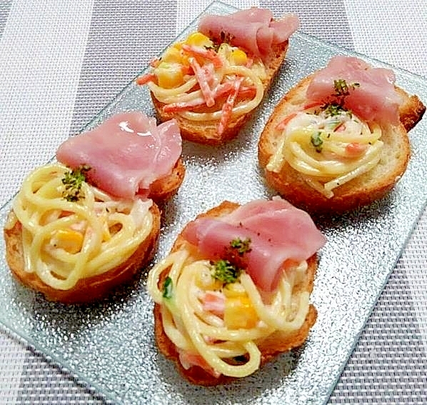 お洒落で美味なフランスパン スパサラ生ハムオリーブ レシピ 作り方 By かんたんれぴこ 楽天レシピ