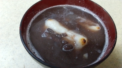 小豆の缶詰でお手軽ぜんざい（お汁粉）♪