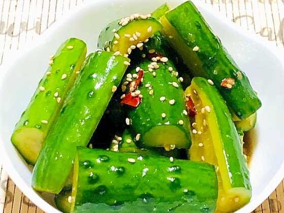 ご飯が進む！きゅうりの生姜漬け