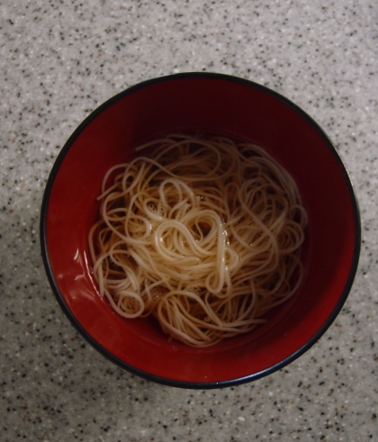 白菜でかさ増しにゅう麺