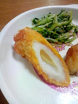 ちくわチーズ揚げ お弁当にもok レシピ 作り方 By ひなv0v 楽天レシピ