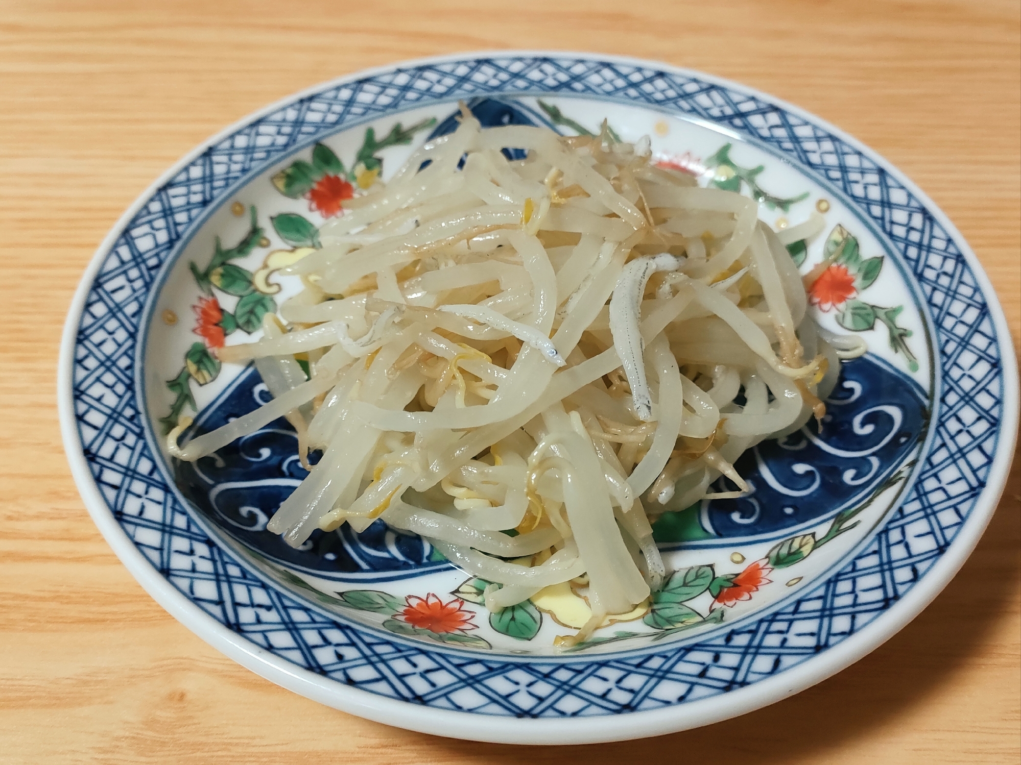レンジで簡単☆もやしとしらすのナムル