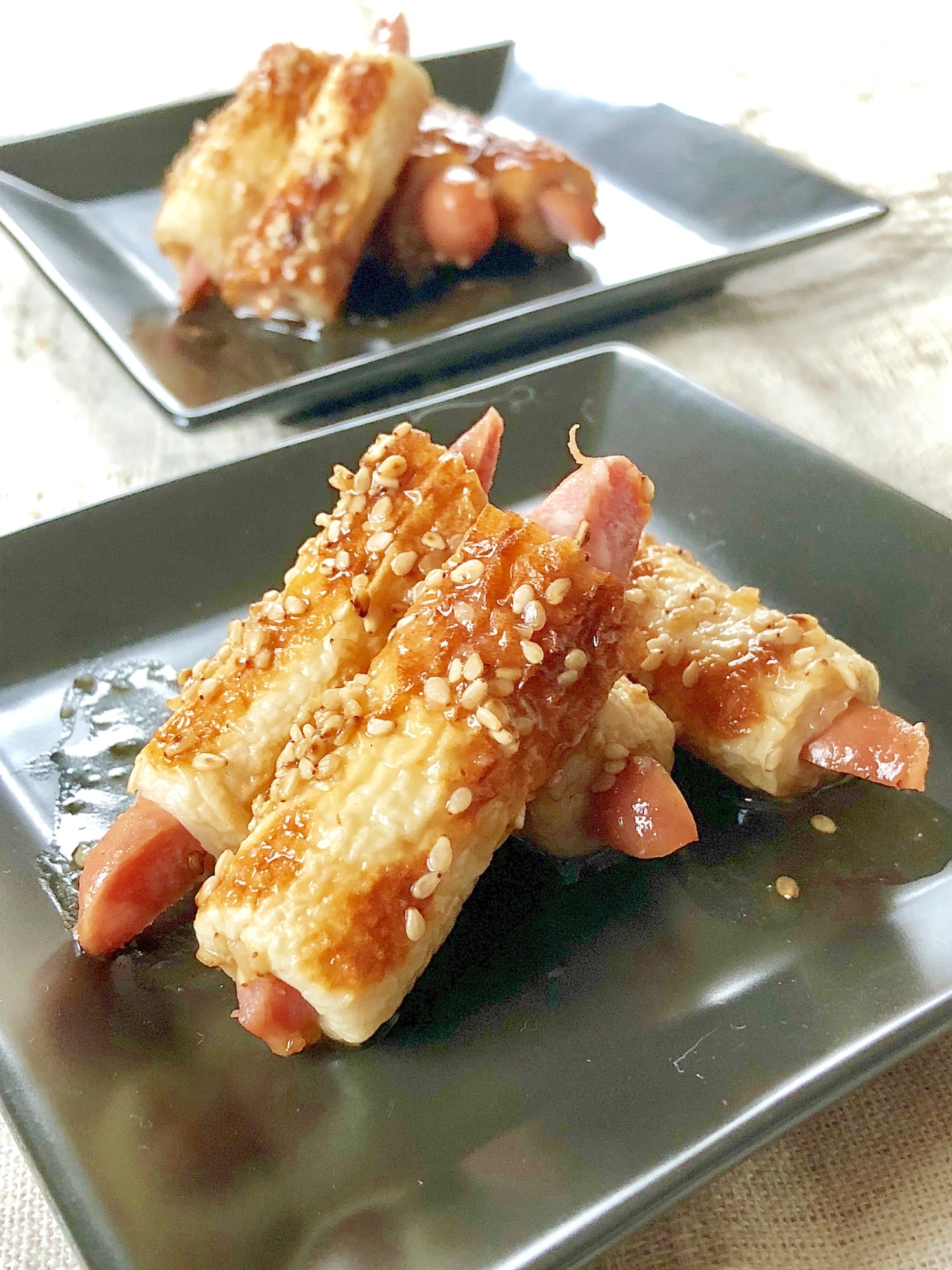 簡単♫節約♫竹輪とウィンナーの照り焼き レシピ・作り方 by みさ