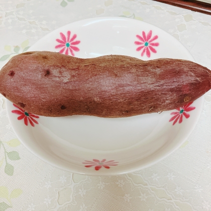 レンジとオーブンでほくほく焼き芋