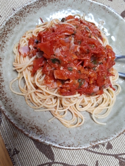 トマト缶で簡単☆ボンゴレ・ロッソ