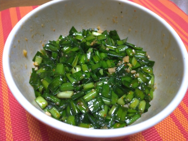 鍋の薬味などに!辛ニラ