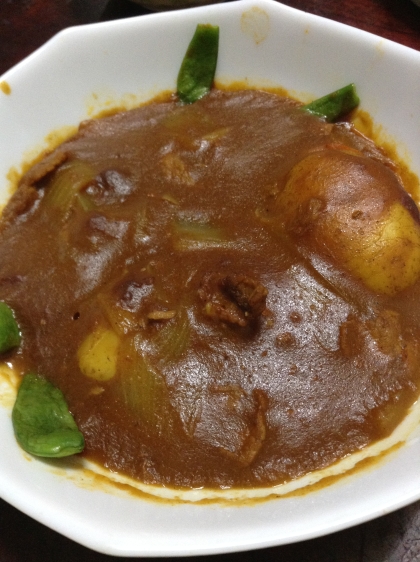 牛肉とトマトのカレー♪