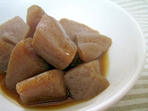 お祭りのあの味!こんにゃくの煮物