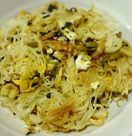 高菜そうめんチャンプルー