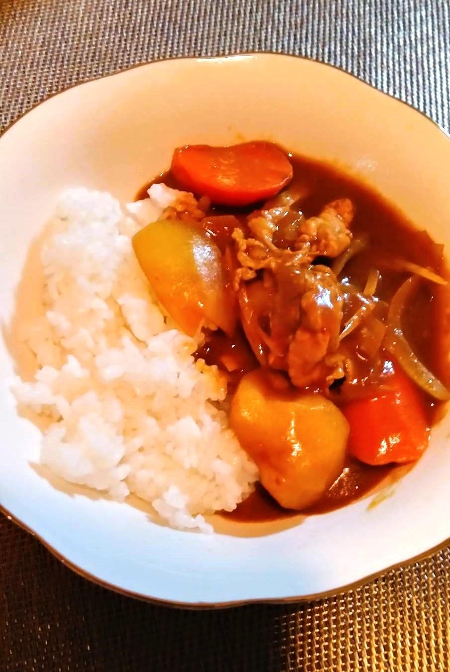 日本式！生姜のカレー