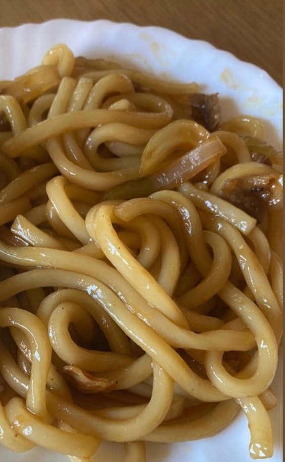 すき焼き風うどん