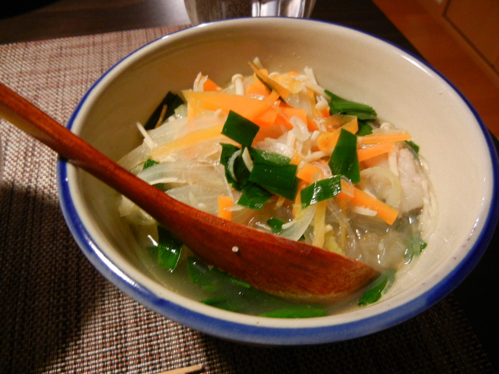 ニラ野菜春雨