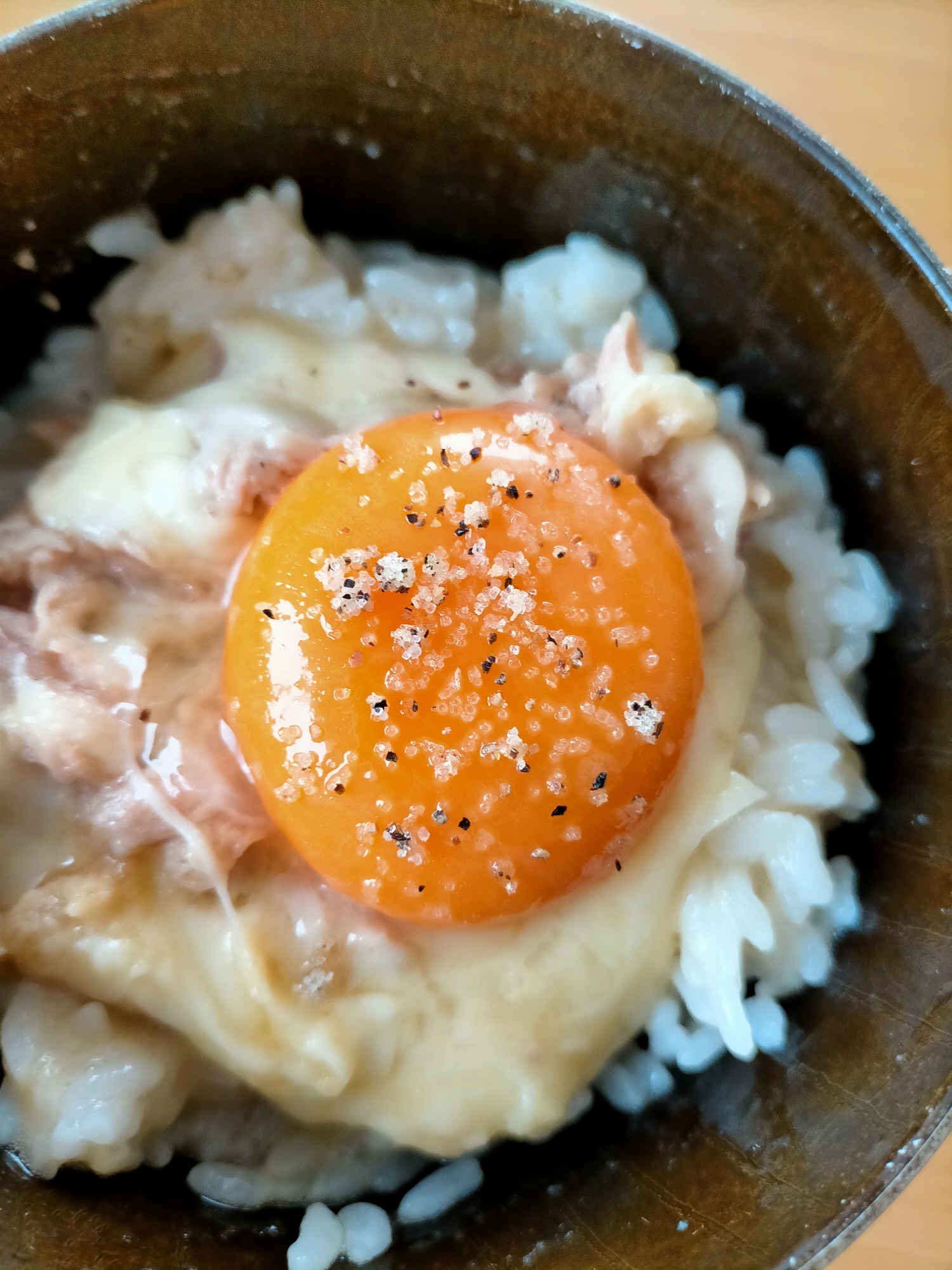 ツナととろけるチーズのtkg レシピ 作り方 By Piyo Piyo 楽天レシピ