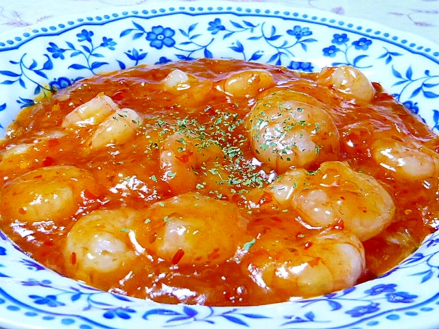 スイートチリソースで簡単 エビチリ レシピ 作り方 By Arakurea 楽天レシピ スイートチリソースで簡単 エビチリ レシピ 作り方 By Arakurea 楽天レシピ